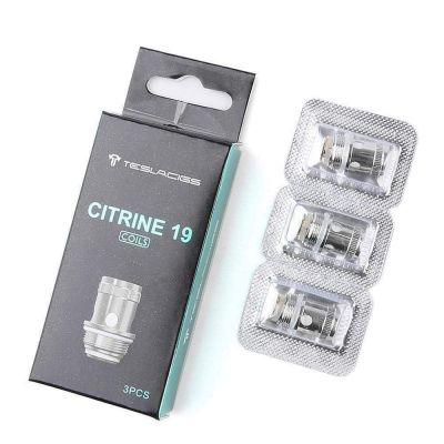 Tesla Citrine 19 Replacement Coils T-A1 0.6Ω Coil Teslaecigs