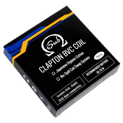 Innokin iSub Clapton BVC Coils | Pack of 5 | 0.5 Ohm | AUTHENTIC 
